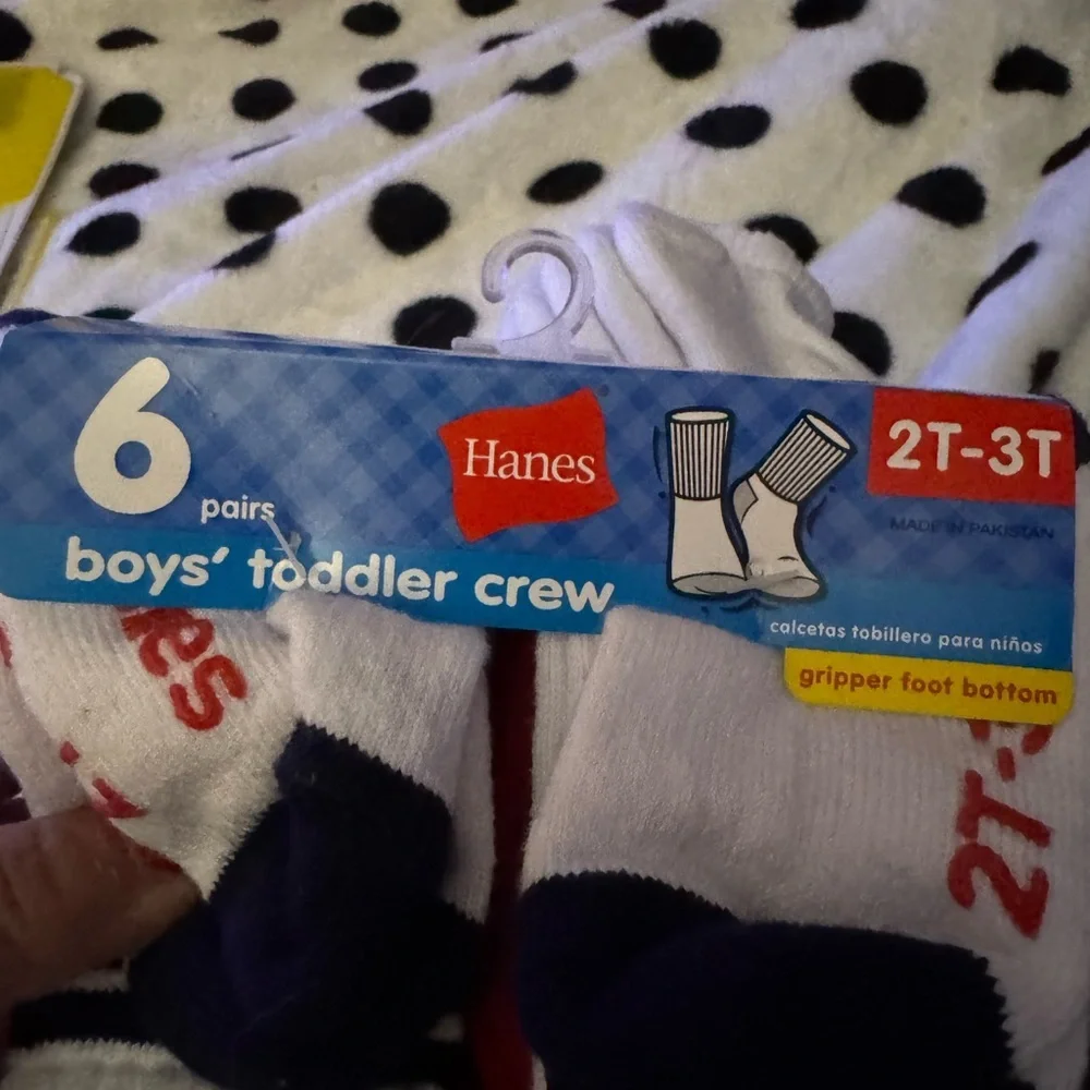 Hanes Toddler Athletic Socks